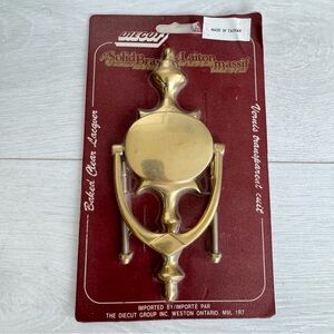 Solid Brass Door Knocker